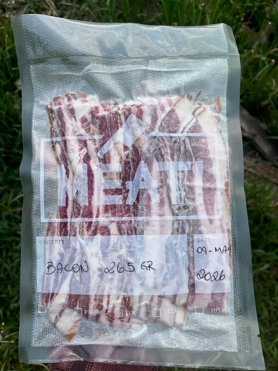 Sliced Bacon