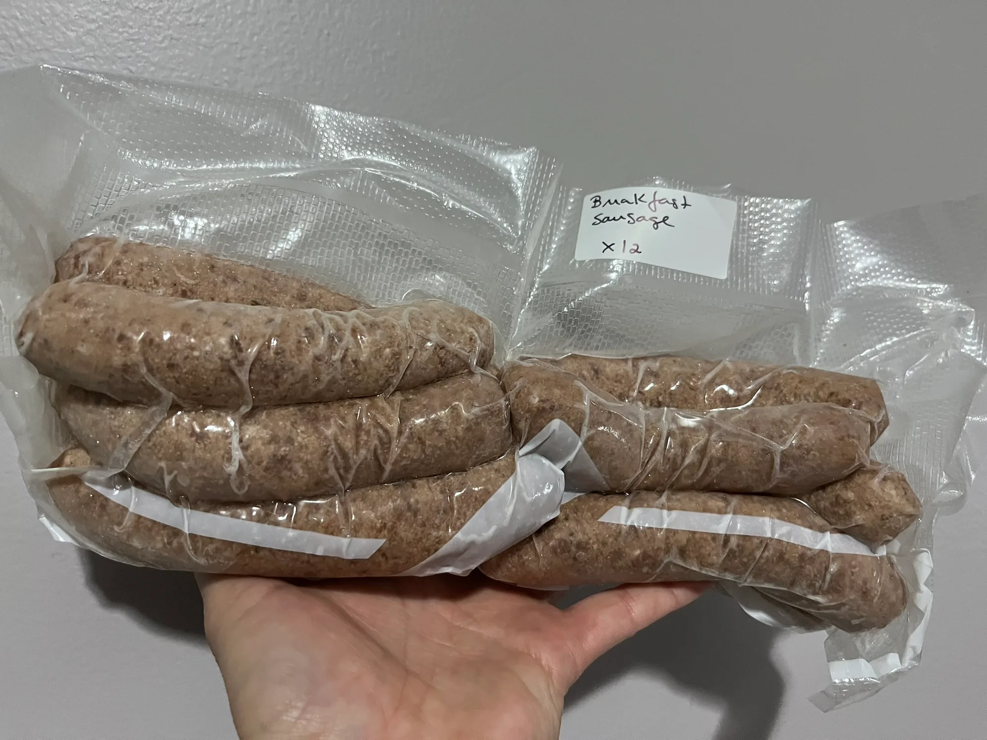 Breakfast sausages - 12 / package